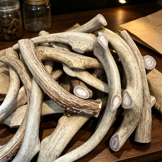 Natural Deer Antler Dog Chews 1 lb - view 2
