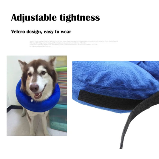 Inflatable Dog Recovery Cone Collar - view 2