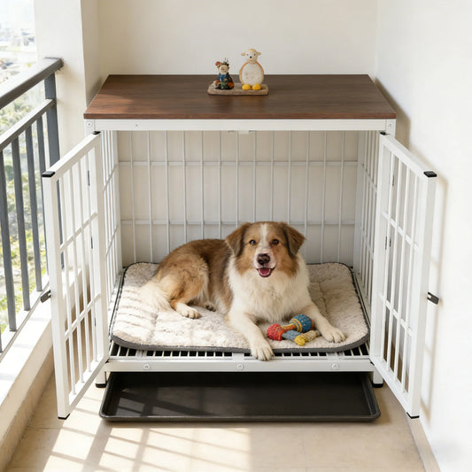 Wooden Dog Crate Kennel M-2XL - view 2