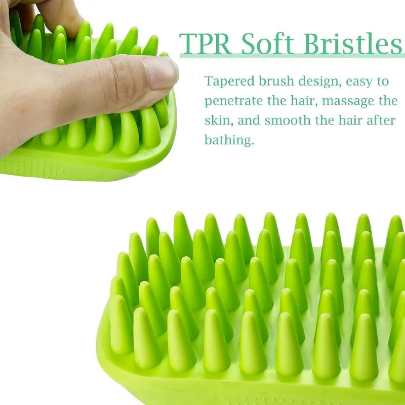 Dog Bath Brush Pet Silicone Shampoo Brush