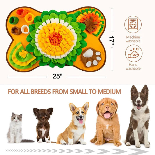 Dog Snuffle Mat Puzzle Toy - view 2