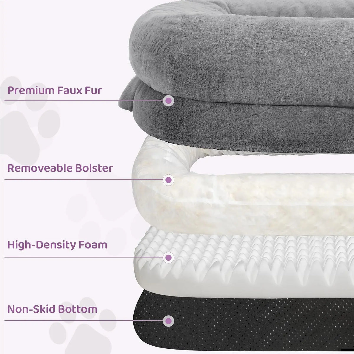 Human Dog Bed for Adults