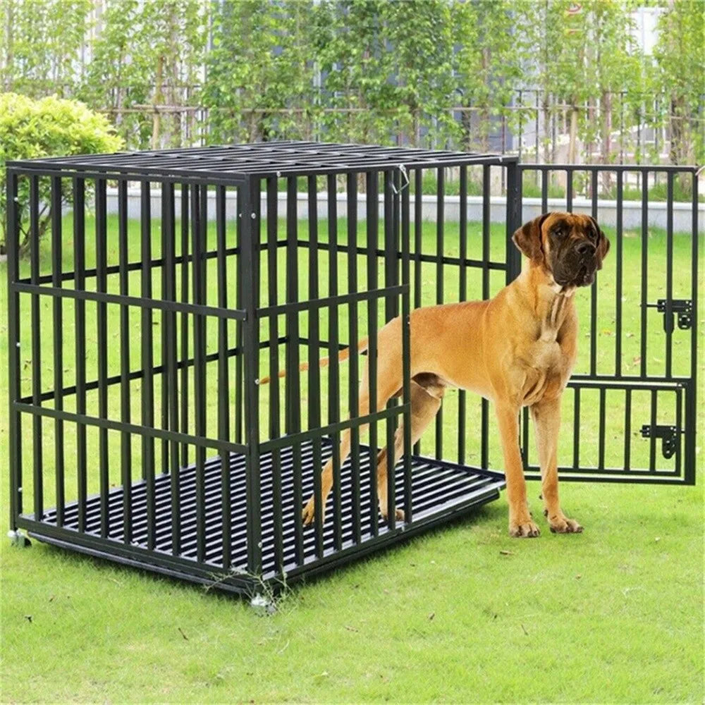 XXL Heavy Duty Dog Crate for Large Dogs