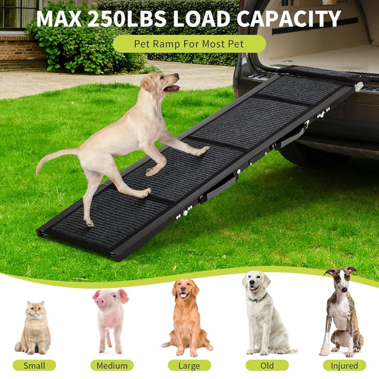 Non-Slip Dog Car Ramp up to 250 lbs - view 2