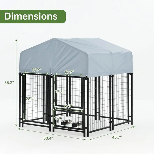 Heavy Duty Outdoor Dog Enclosure - view 2