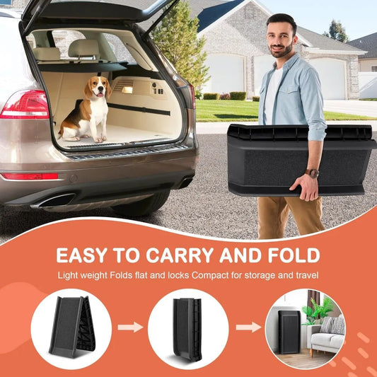 Folding Dog Car Ramp 62" for SUVs - view 2