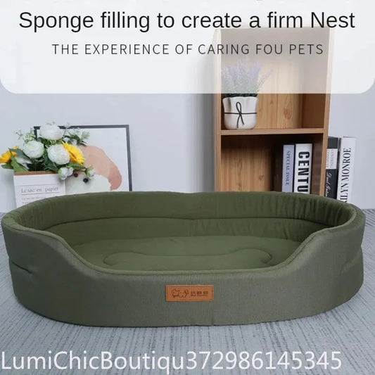 Fluffy Winter Dog Sofa Cushion Bed