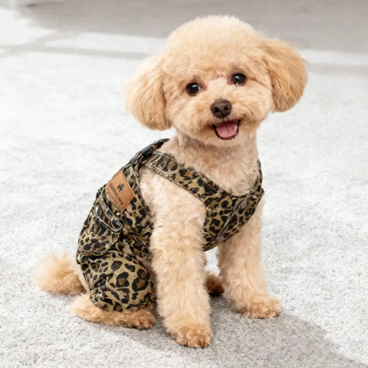 Leopard Camo Dog Pants