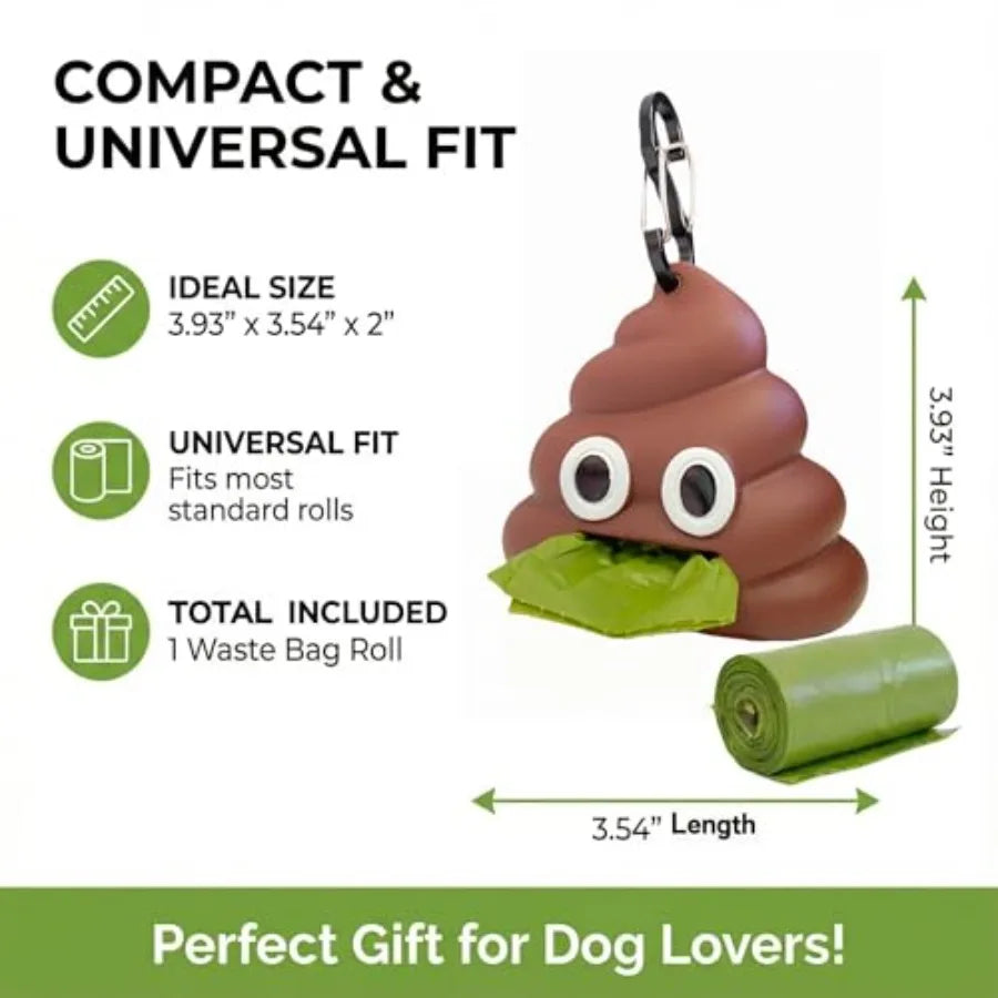 Dog Poop Bag Dispenser for Leash - view 2