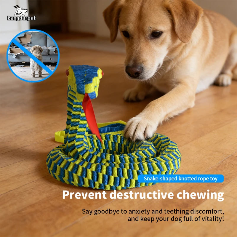 Snake Rope Dog Toy - view 2