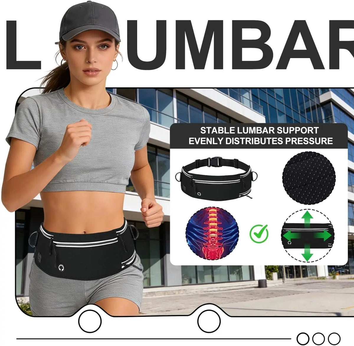 Hands-Free Waist Belt Dog Leash - view 5