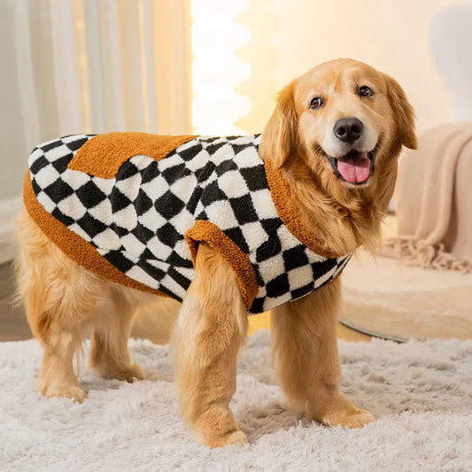 Warm Winter Vest for Big Dogs