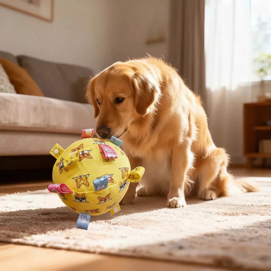 Interactive Sound Ball Dog Toy