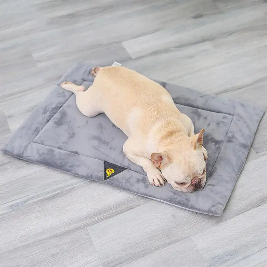 Self-Heating Flannel Dog Bed Mat - view 2