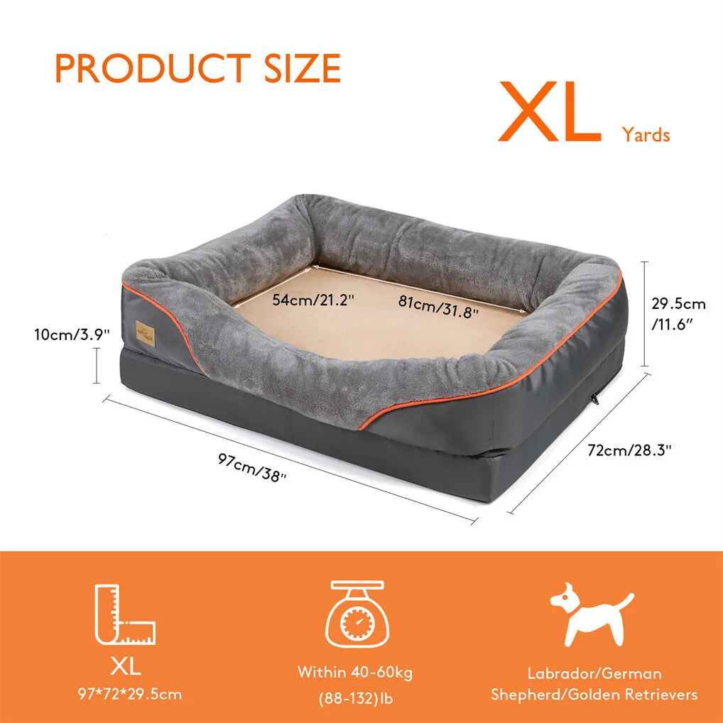 Jumbo Orthopedic Memory Foam Dog Bed - view 11