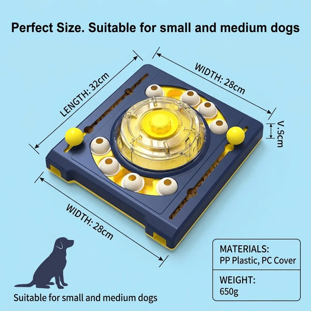 Dog Puzzle Toy, DJ Turntable