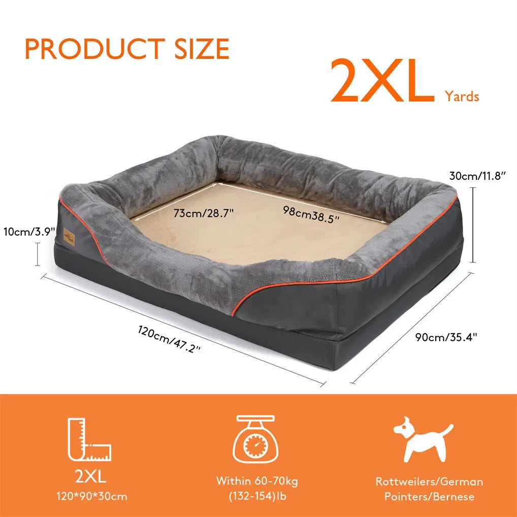 Jumbo Orthopedic Memory Foam Dog Bed - view 10