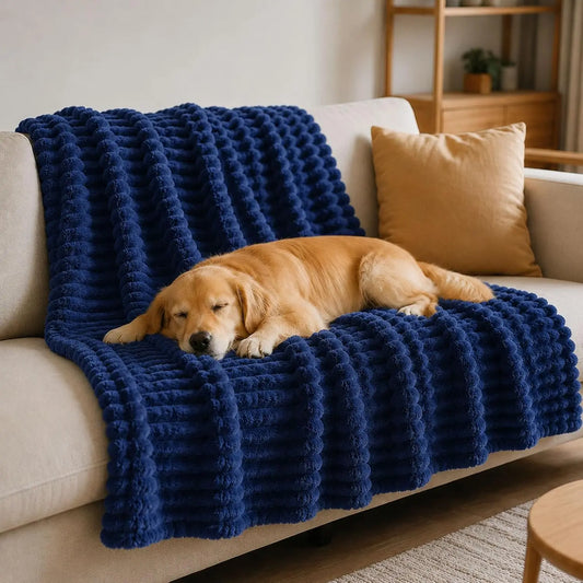 Calming Emotional Support Dog Blanket