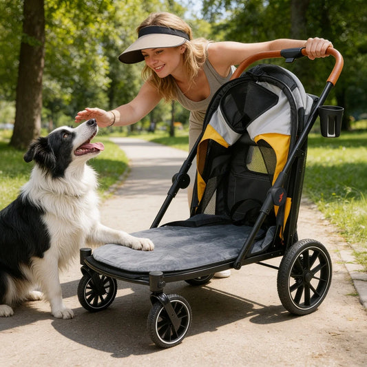 Large Foldable Dog Stroller