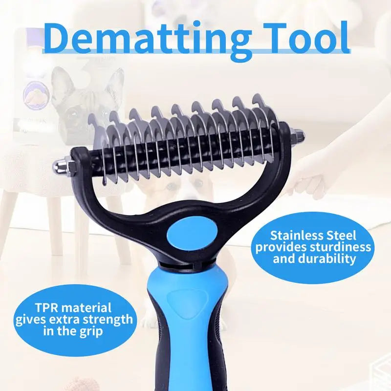 Pet Dematting Comb for Dogs & Cats