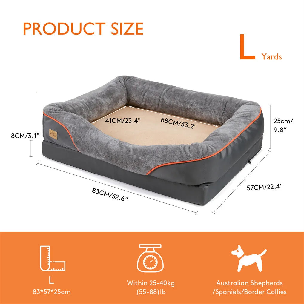 Jumbo Orthopedic Memory Foam Dog Bed - view 9