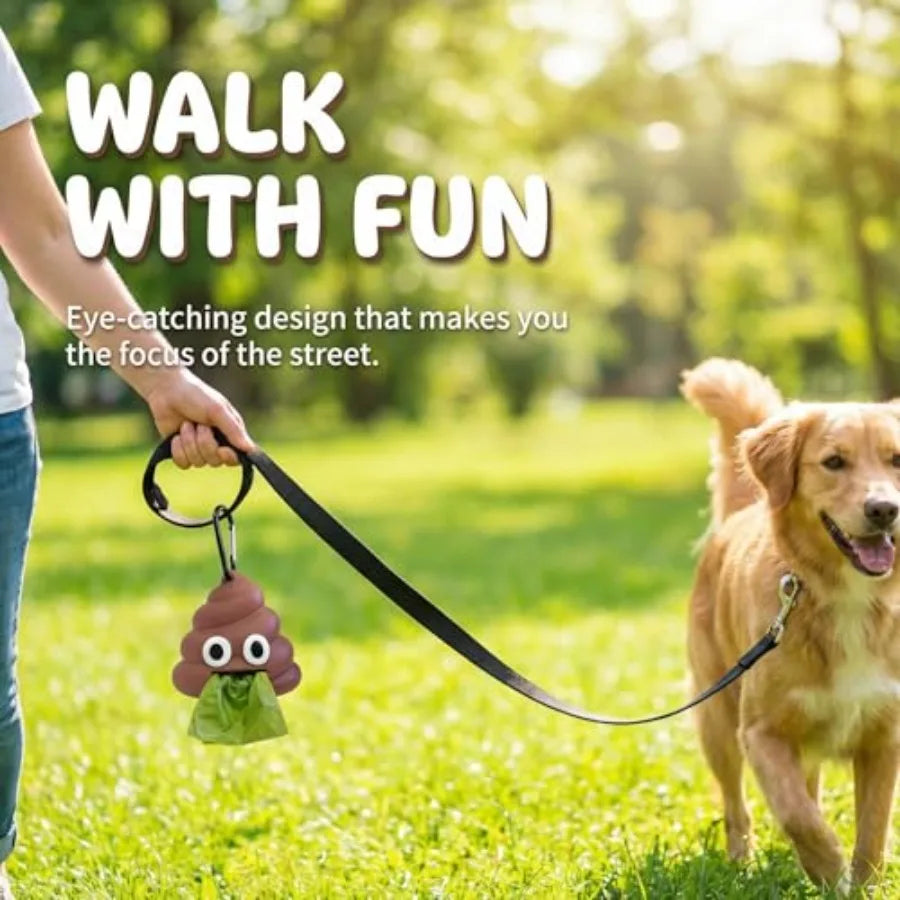 Dog Poop Bag Dispenser for Leash - view 3