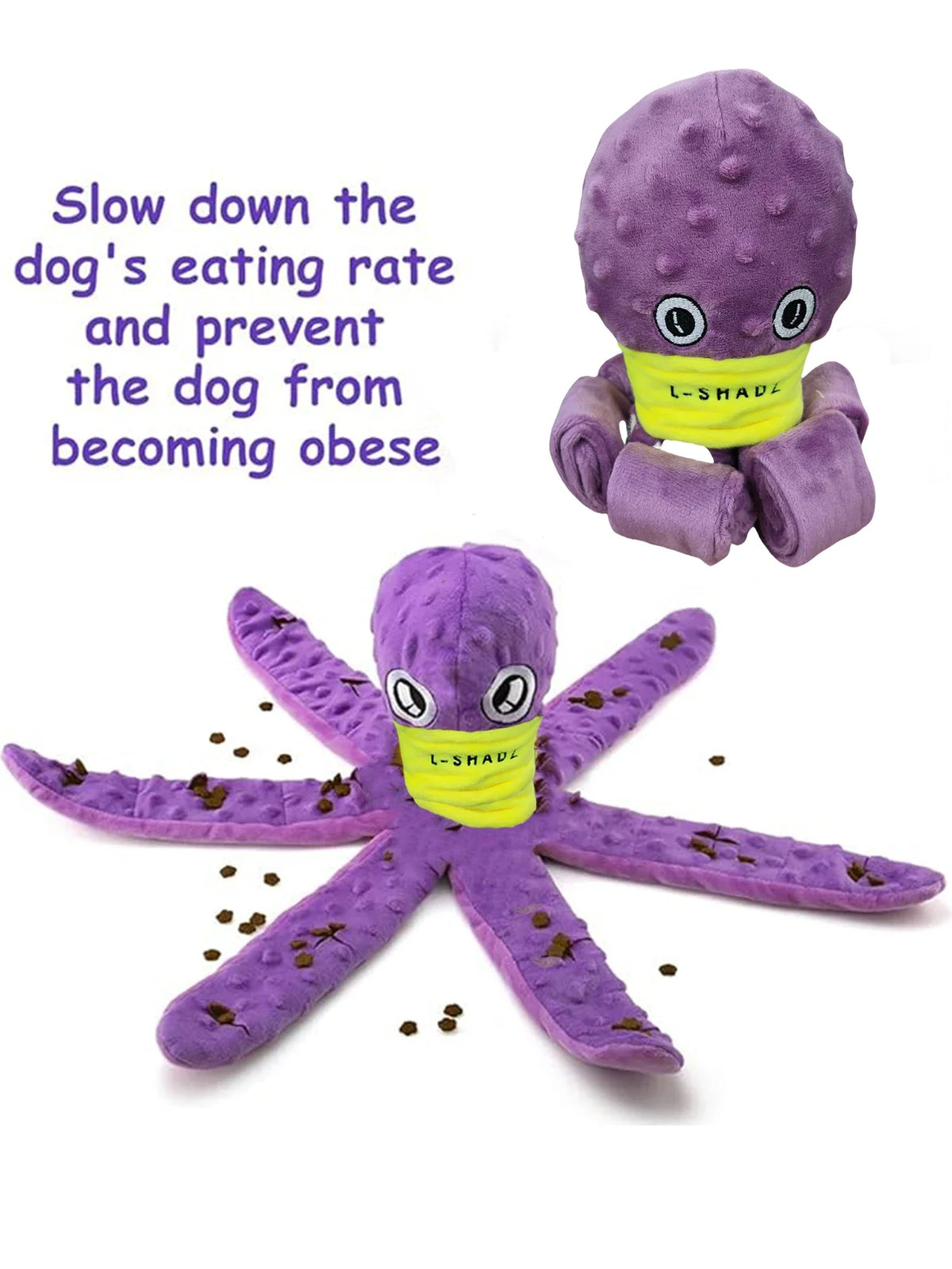 Octopus Snuffle Puzzle Dog Toy - view 5