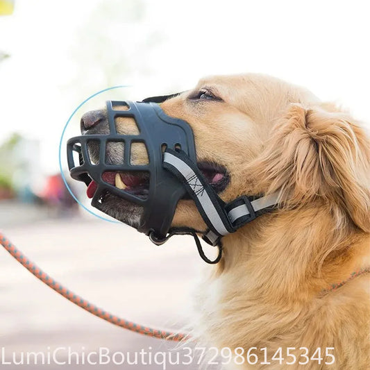 Soft Silicone Basket Dog Muzzle