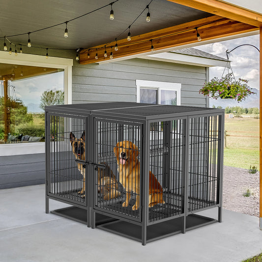 XXXL Heavy Duty Metal Dog Cage - view 2