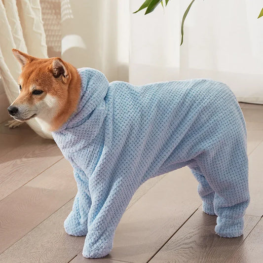 XXL Absorbent Dog Bathrobe Towel
