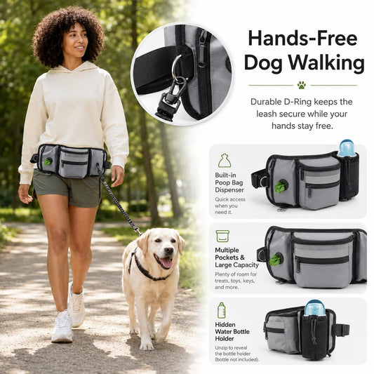 Dog Treat Pouch Waist Bag