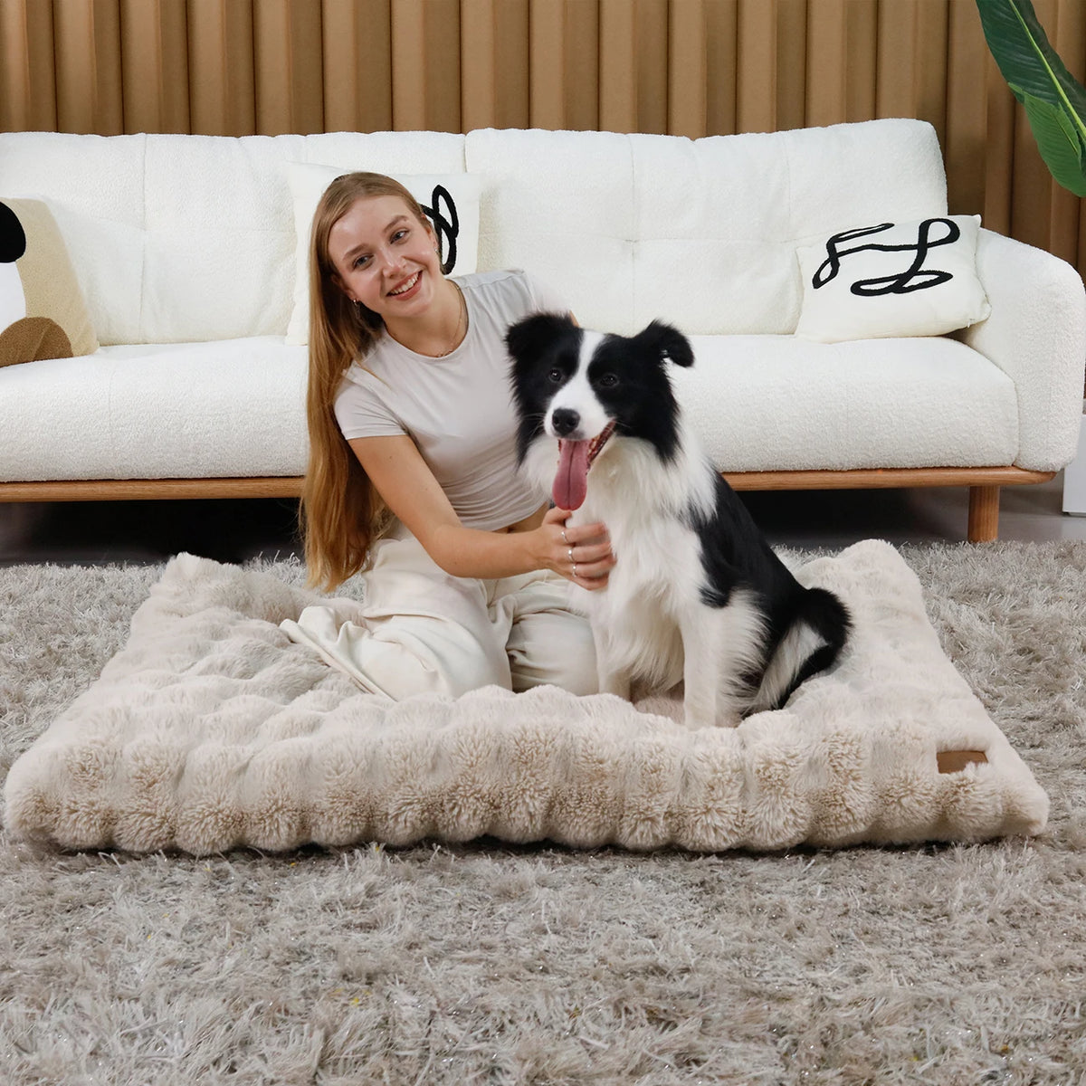 Ultra-Soft Plush Dog Bed M-4XL - view 3