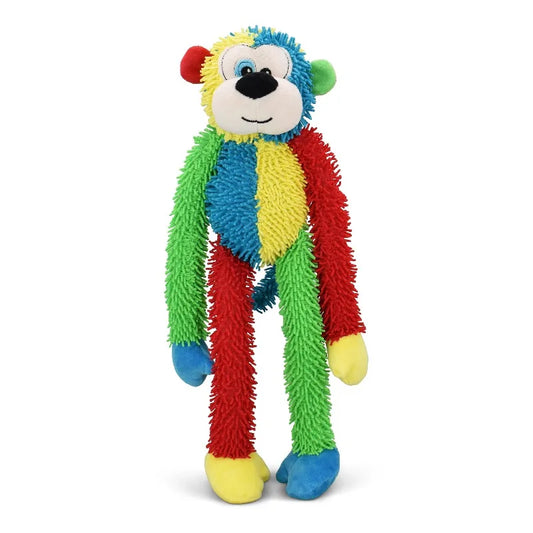 Multicolor Monkey Plush Dog Toy - view 2