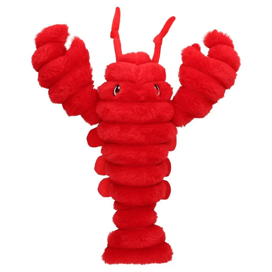 Red Lobster Plush Dog Toy