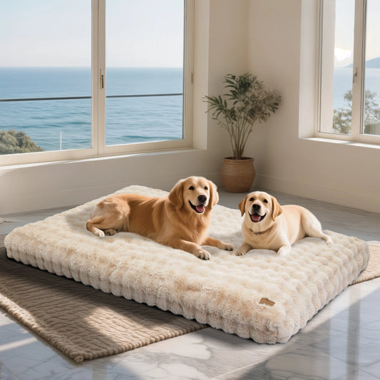 Ultra-Soft Plush Dog Bed M-4XL