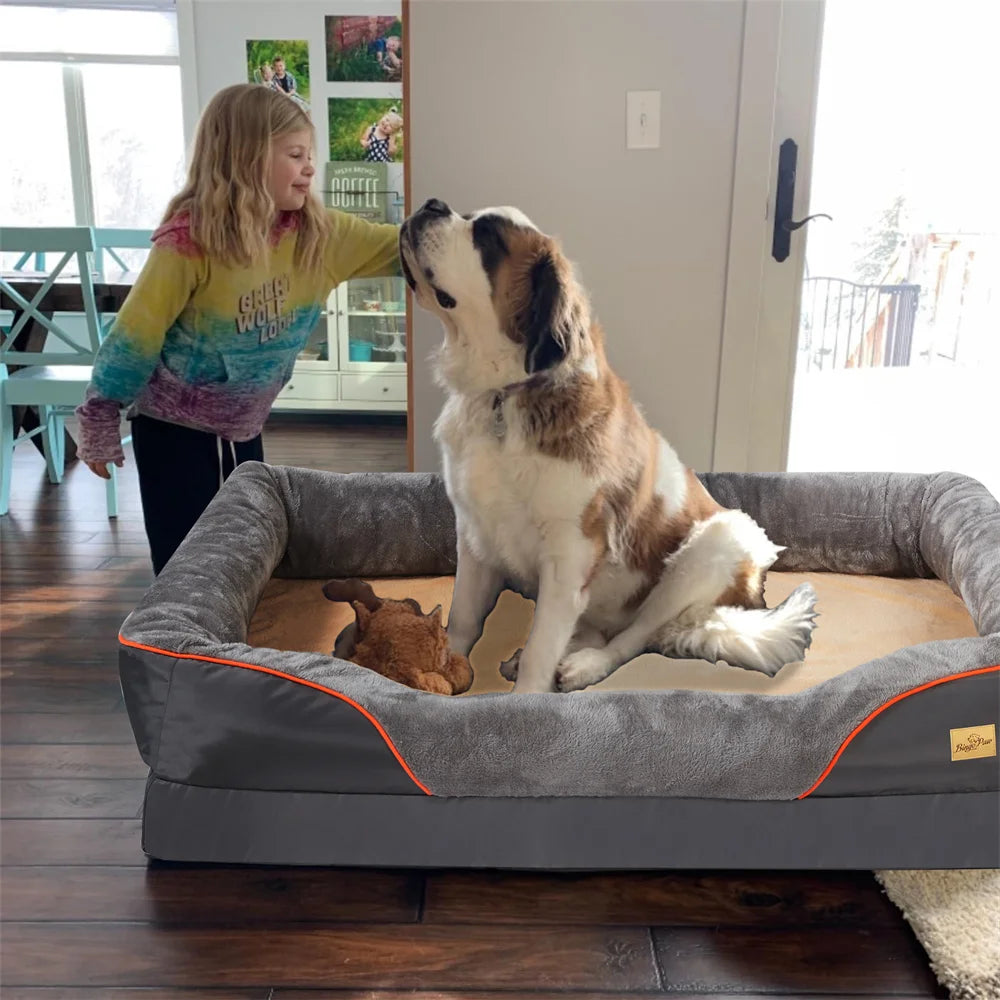 Jumbo Orthopedic Memory Foam Dog Bed - view 4