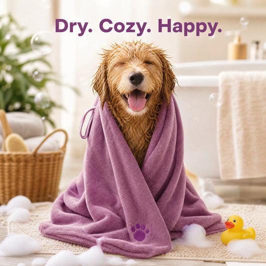 Microfiber Absorbent Dog Towel - view 2