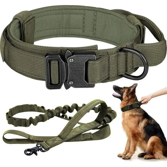 Dog Collar and Leash Set for Large Dogs - view 2