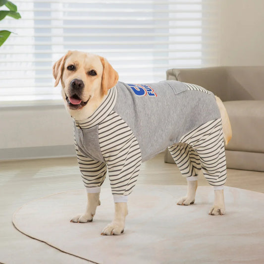 Cartoon Jumpsuit for Large Dogs