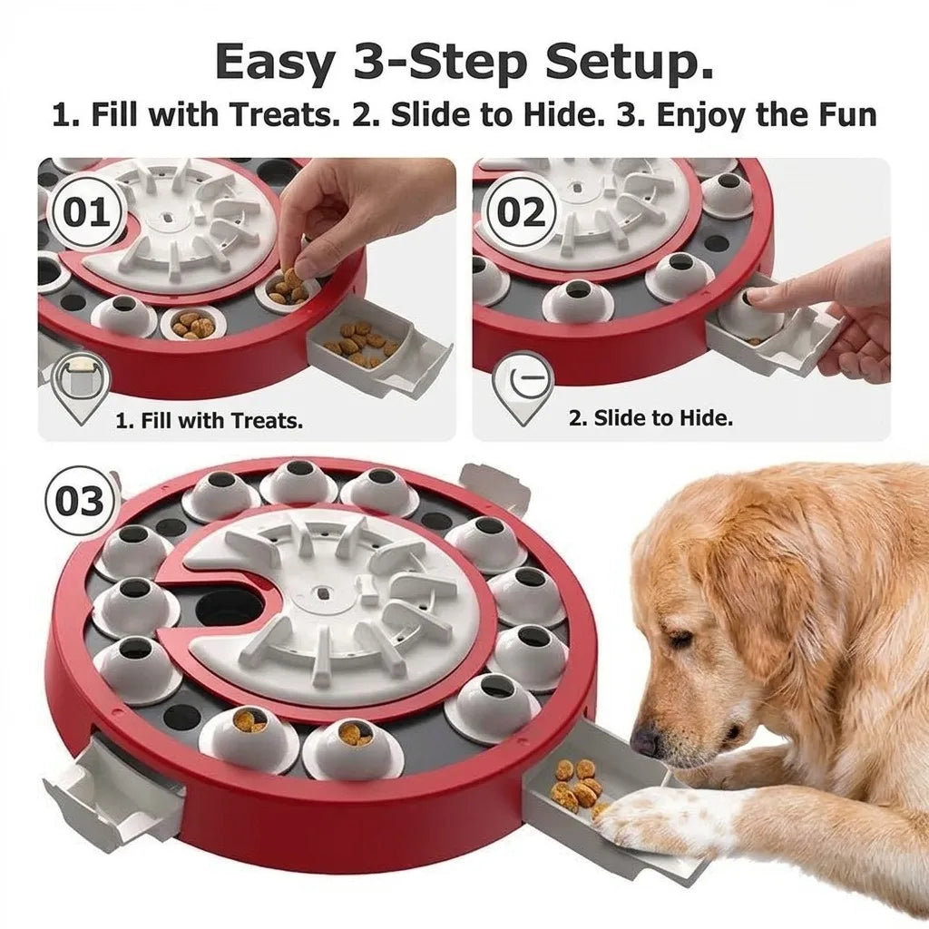 Dog Puzzle Toy, 3-in-1