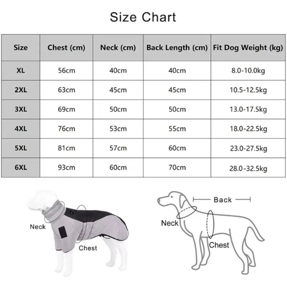 Reflective Waterproof Dog Down Jacket - view 5