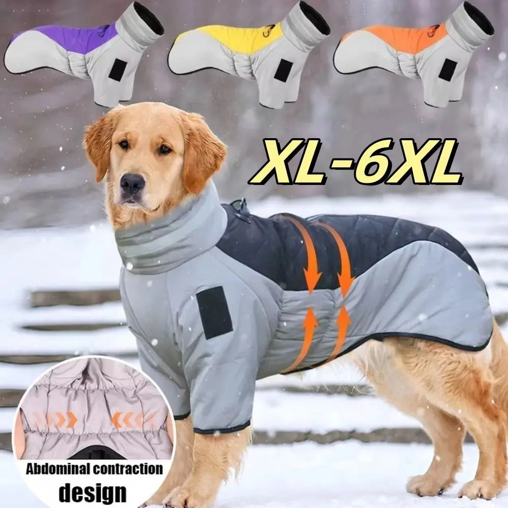 Reflective Waterproof Dog Down Jacket