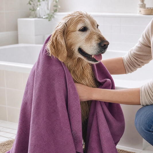 Microfiber Absorbent Dog Towel